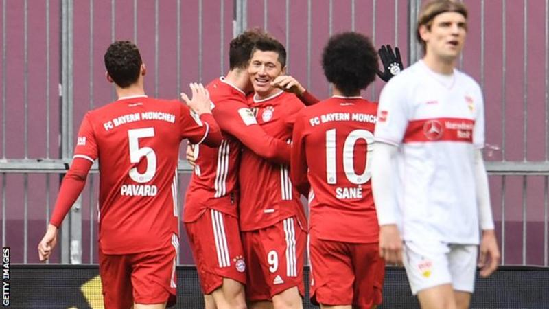 Lewandowski Hits Treble As Man Bayern Run Riot Adomonline