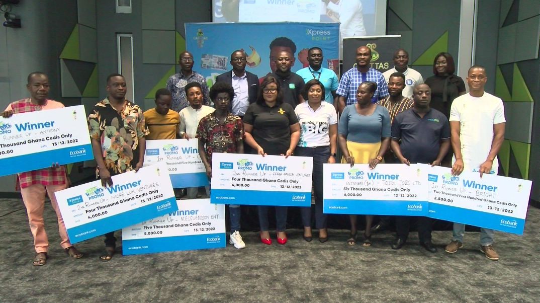 Ecobank Ends Deposit More And Win Big Promo Rewards Several