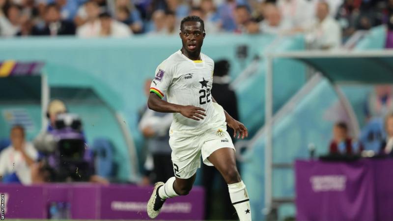 Kamaldeen Sulemana played for Ghana at the Qatar 2022 World Cup.