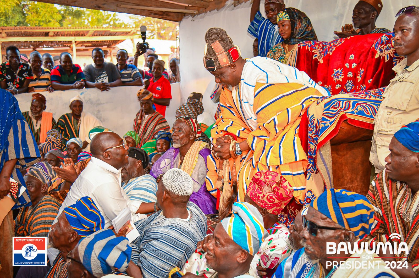 I pray Bawumia becomes Ghana's next President - Karaga Paramount Chief