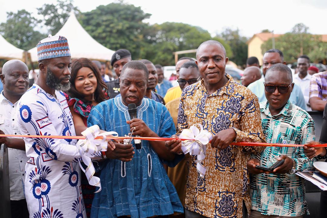 The Bono East Regional Minister, Adu Gyan