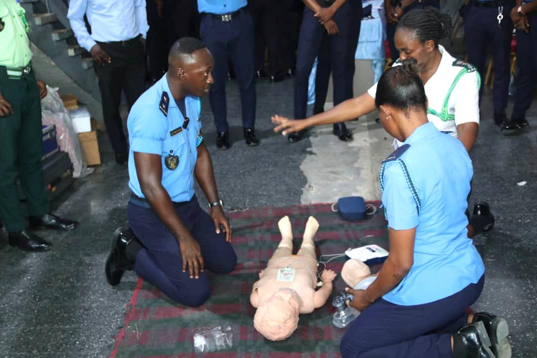 NAS trains GRA, customs division as part awareness creation on World Heart Day 