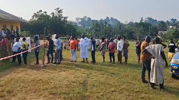 Voting smoothly underway in Assin Central Constituency