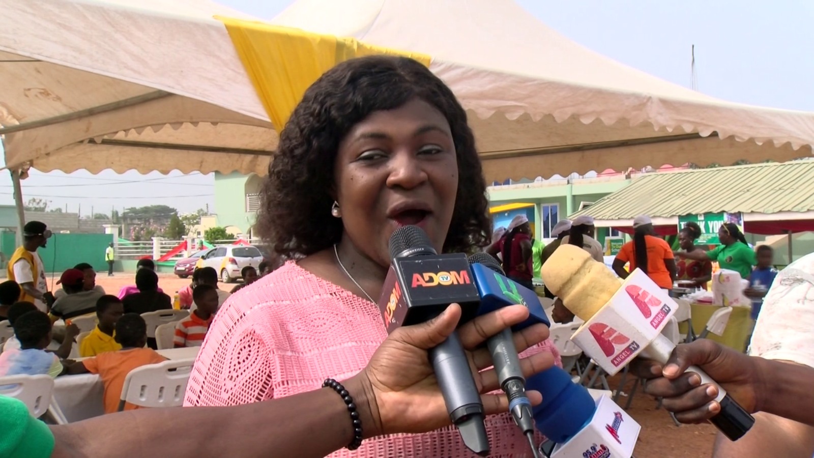 CEO of Potter’s Village Orphanage, Nana Ama Adu Owusu,