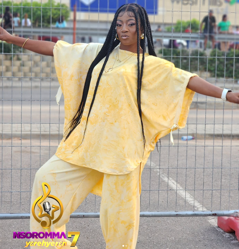 Adom TV's Sister Sandy at the Nsoromma Season 7 launch 