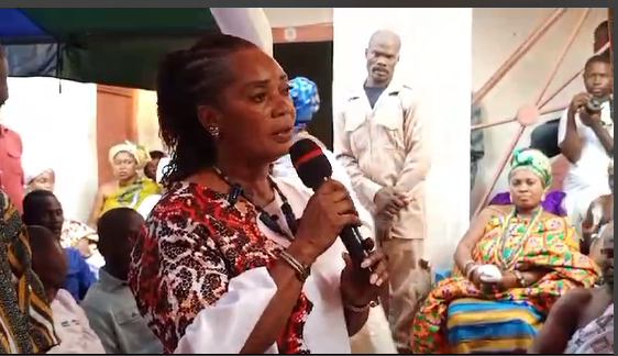 The Eastern Regional Minister Designate, Rita Akosua Awatey, has sought the support and blessings of chiefs in Krobo land ahead of her upcoming vetting.