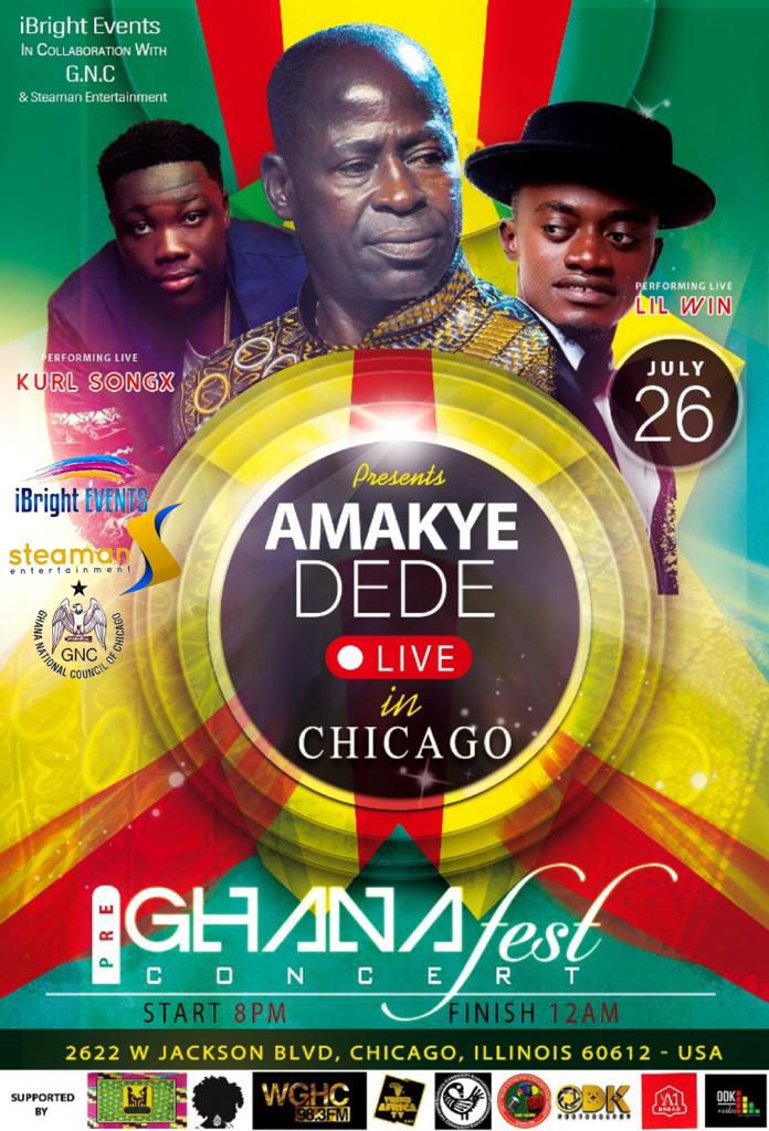 Amakye Dede to tour US with Lil Win, Kurl Songx 