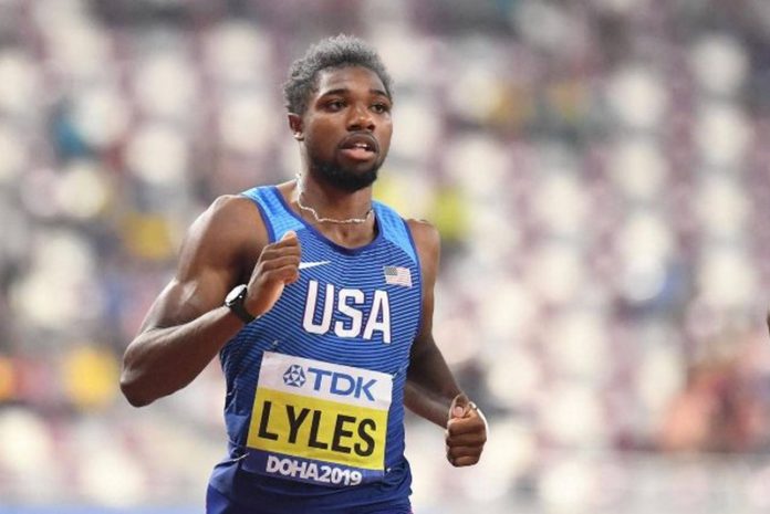 Lyles is red-hot favourite after qualifying fastest for tonight's 200m final