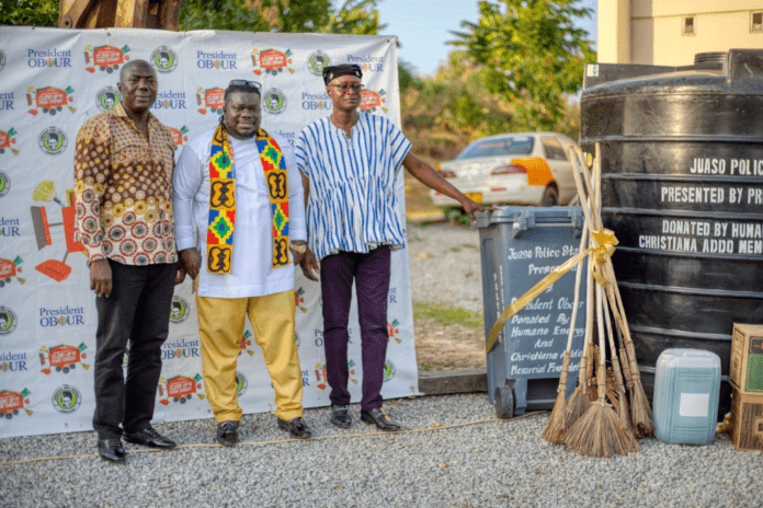 The donation, according to Obuor, formed part of activities to mark his birthday.