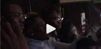 Shatta Wale jams to Samini's song at Obrafour's Pae Mu Ka concert