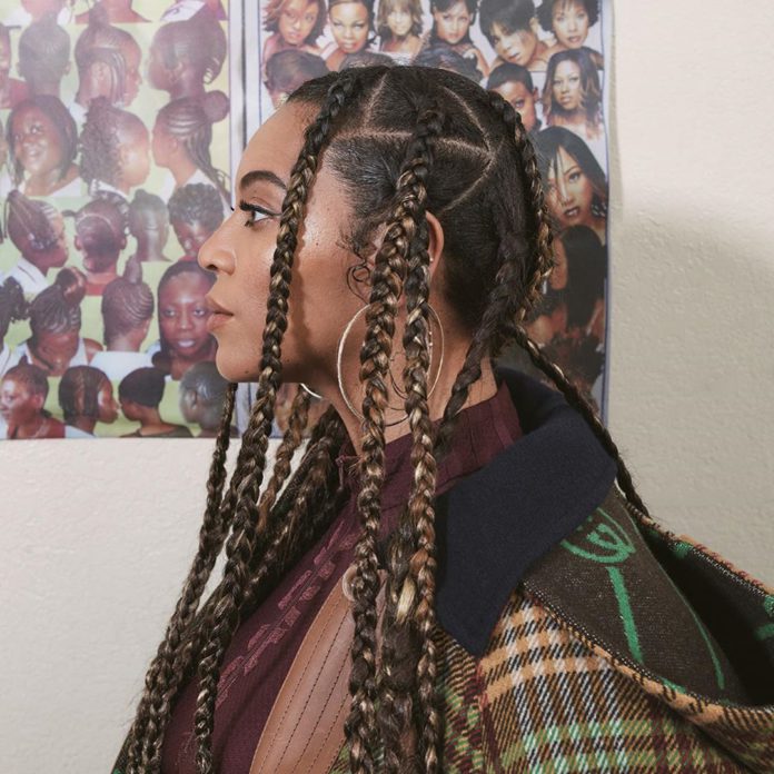 Beyoncé wearing braids, usually called ‘rasta’ in the Ghanaian parlance.