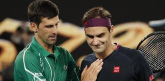 Djokovic now leads the head to head with Federer by 27-23