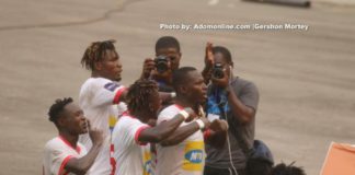 Asante Kotoko celebrate