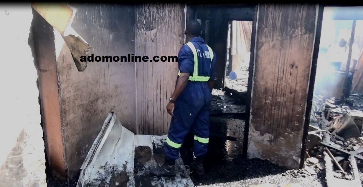 Man Dies In Fire He Set To His Father's House - Adomonline.com