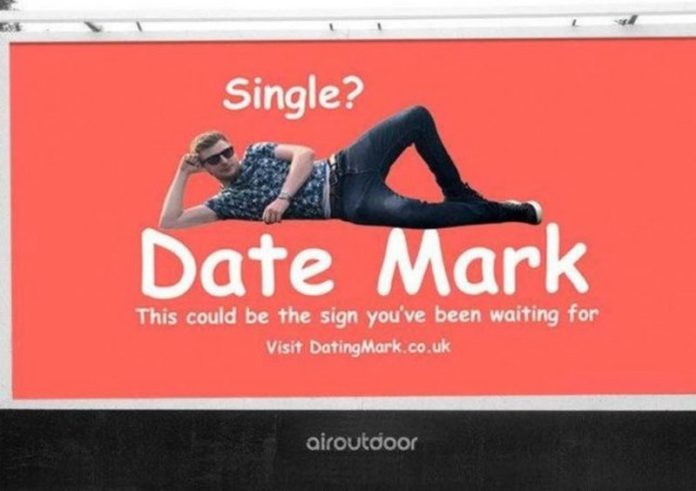 Mark really isn’t the first guy to use roadside billboards to find love. Last year, we wrote abut a mysterious Mormon millionaire who used a similar method to find love.