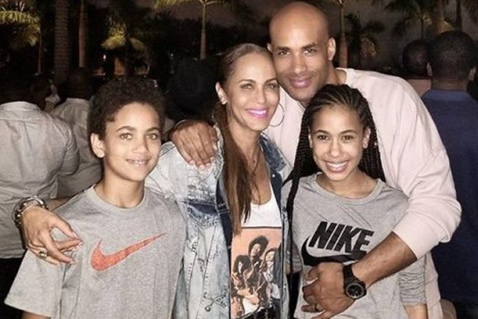 Boris Kodjoe and family