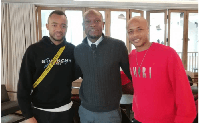 Jordan, CK Akonnor and Andre Ayew