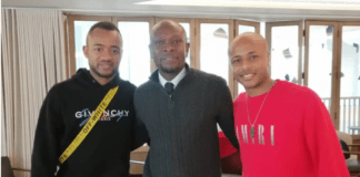 Jordan, CK Akonnor and Andre Ayew