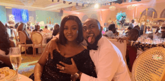 Photo: Davido and Chioma in Dubai ahead of his brother's wedding