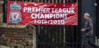 Liverpool are two wins from making this banner reality