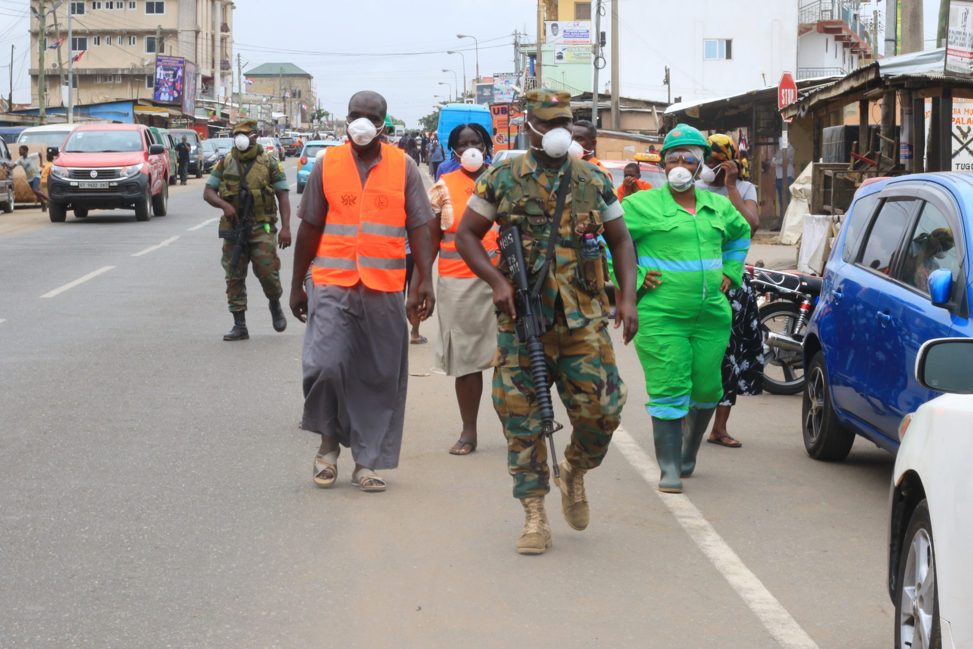 Accra markets fumigation exercise [Photos] - Adomonline.com