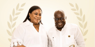 President Nana Addo Dankwa Akufo-Addo has taken to Instagram to celebrate his beautiful wife, the First Lady, Rebecca Akufo-Addo as she marks her 69th birthday.