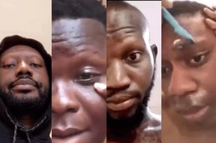 Pappy Kojo fans shave off their eyebrows for GHC 100