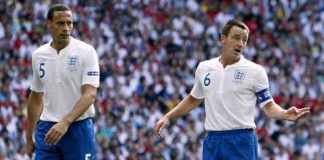 England John Terry and Rio Ferdinand Image credit: Reuters