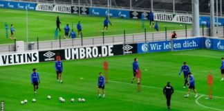 Clubs in Germany have been training in groups and observing social distancing guidelines