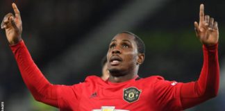 Ighalo has scored four goals in eight games for Manchester United