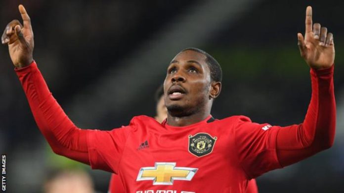 Ighalo has scored four goals in eight games for Manchester United