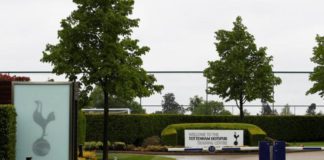 The tests on club staff were held at Tottenham's training ground