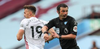 Michael Oliver was centre of attention for the wrong reasons Image credit: Getty Images