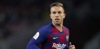 Arthur Melo of FC Barcelona looks on during the Copa del Rey Round of 16 match between FC Barcelona and CD Leganes at Camp Nou on January 30, 2020 in Barcelona, Spain Image credit: Getty Images