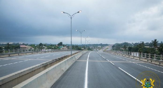 The Suhum Interchange Project is part of the 31.7km Kwafokrom – Apedwa Junction Project