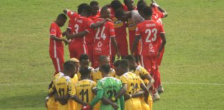 Ashgold v Kotoko during Normalization Committee competition