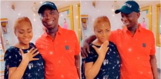 Regina Daniels and husband