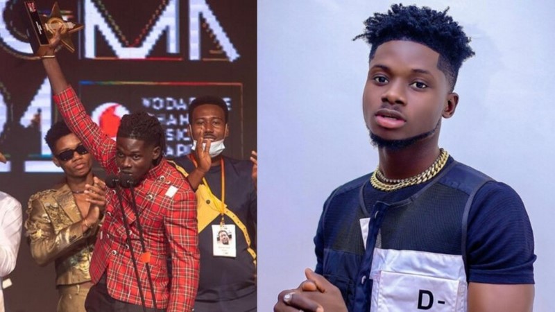 What Kuami Eugene Said After Winning Artiste Of The Year Award [video