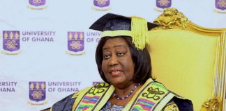 Chancellor of the University of Ghana Mary Chinery-Hesse