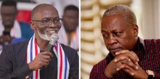 Gabby Asare Otchere-Darko and John Dramani Mahama