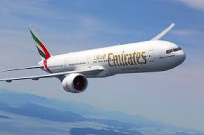 Emirates flight