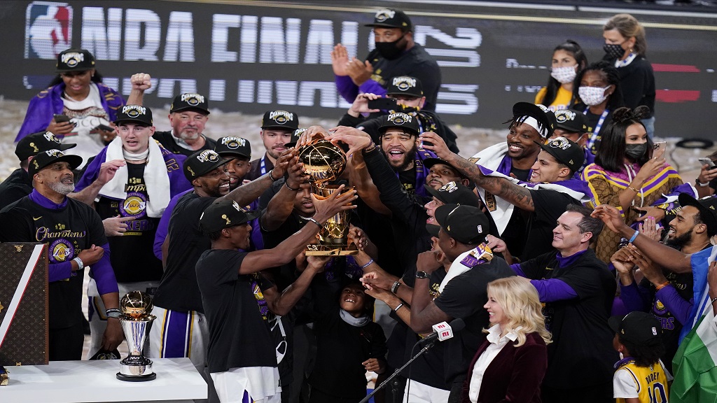 Lakers Win Record-tying 17th Nba Title, Giving Lebron James His 4th 