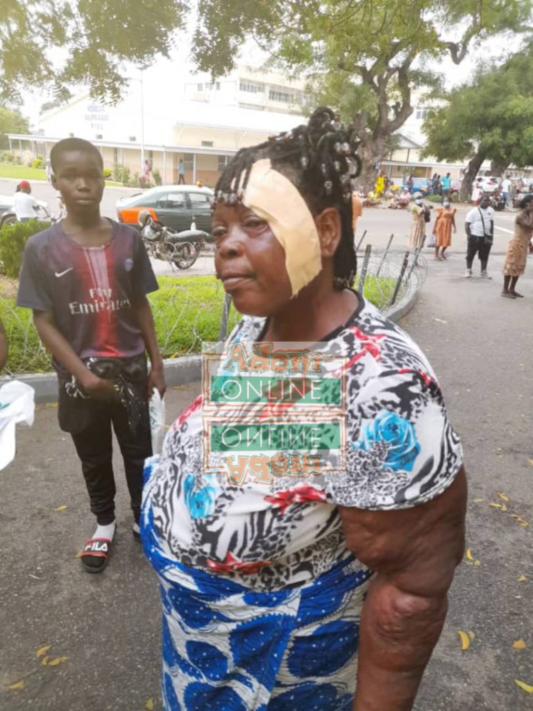 Injured person after NDC, NPP clash at jamestown