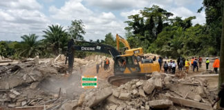 Akyem Batabi church building collapse