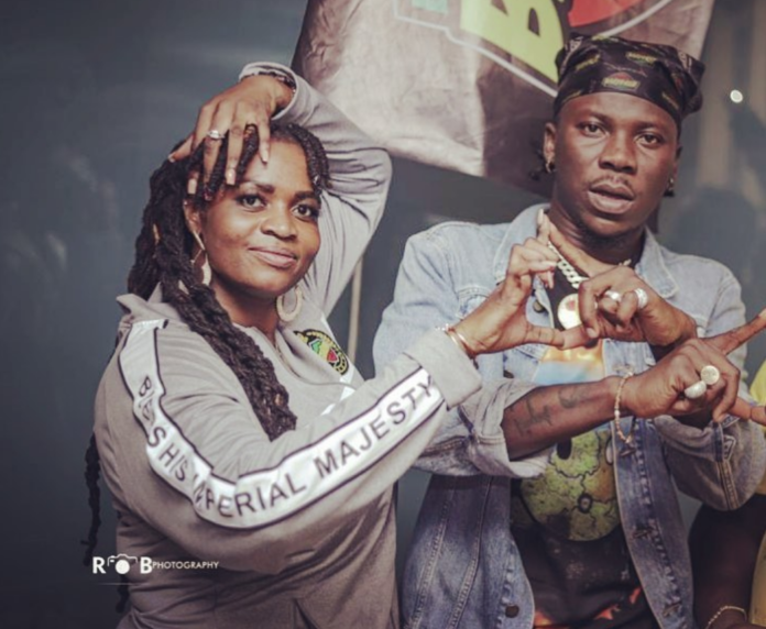 Aisha Modi and Stonebwoy