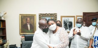 Nana Akufo-Addo and Rebecca