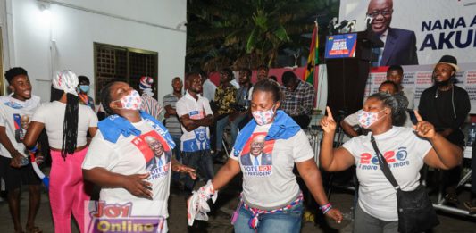 NPP supporters jubilate