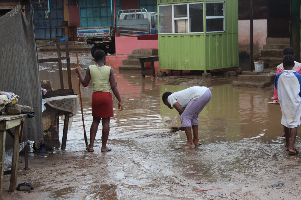 Dome Newtown flood | Photo by Patience Korkor Hesse / Adom News