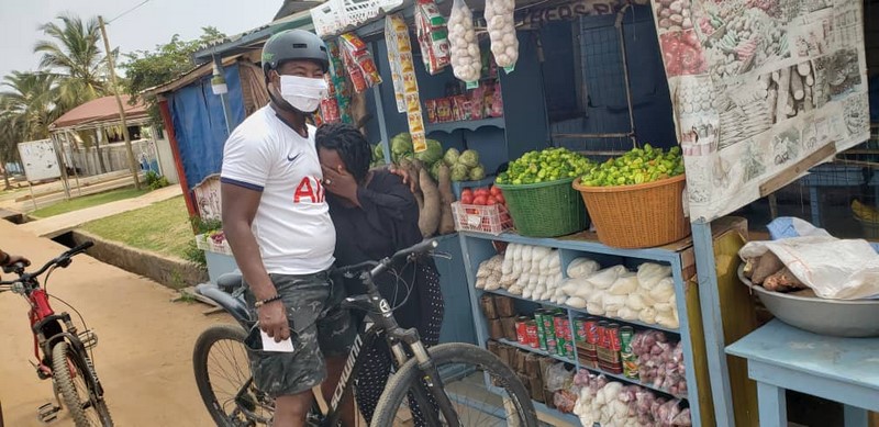 Okoe Boye visits constituents