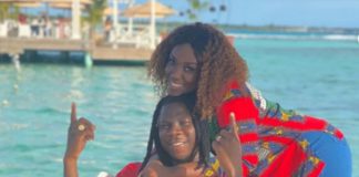 Stonebwoy and his wife, Dr Mrs Louisa Satekla